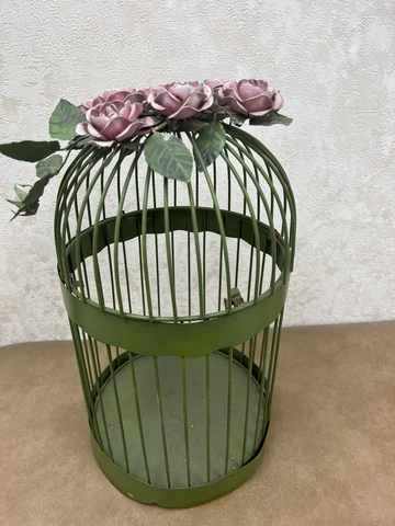 Vintage victorian style birdcage Cover