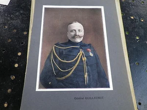 Krieg 14/18 GENERAL GUILLAUMAT Farbfotografie sehr schöne Reproduktion - Bild 1 von 1