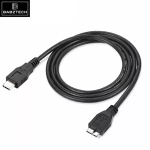 USB 3.1 Type-C USB-C To Micro B Cable For External Hard Drive SSD For MacBook - Picture 1 of 5