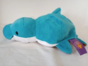 Flip A Zoo Reversible Plush Stuffed Toy Willow Walrus Harper Dolphin 2 in 1 - Foto 1 di 7