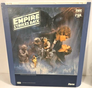 Star Wars Das Imperium schlägt zurück (1984) RCA Selectavision Video Disc CED sauber - Bild 1 von 4