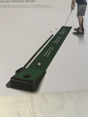 Tapete de colocação SKLZ Accelerator Pro com retorno de bola (caixa aberta) - Imagem 1 de 4