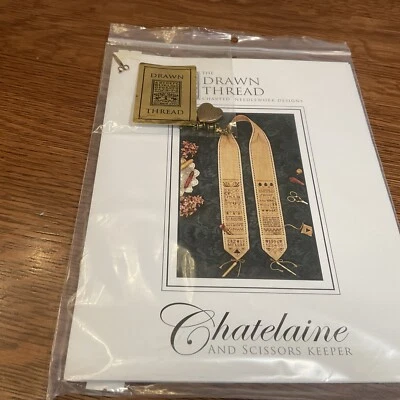 The Drawn Thread Chatelaine & Scissors Keeper Charted Needlework EMBELLISHMENT - Image 1 of 4