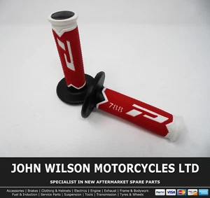 Husqvarna TE 310 ie 2009 - 2012 Red Progrip Handle Bar Motocross MX Grips - Picture 1 of 3