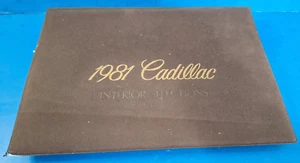 1981 Interior Selections Cadillac Dealer Salesman Swashes - Bild 1 von 11