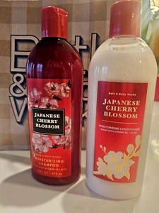 Bath & Body Works JAPANESE CHERRY BLOSSOM Shampoo Conditioner - U CHOOSE (New) - Picture 1 of 4