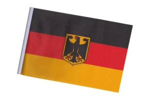 Deutschland Staatsadler kleine Flagge - ideal zum Basteln - 23 cm x 15 cm - Bild 1 von 3