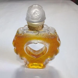 Nina Ricci Coeur Joie Parfum .5OZ 15ml Lalique Heart Perfume Bottle from JAPAN - Picture 1 of 5