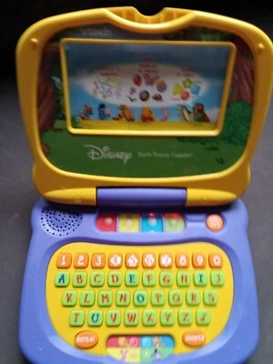VTech Disney POOH'S PICTURE COMPUTER  - Image 1 of 4