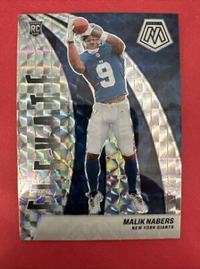 2024 Mosaic - Malik Nabers - Silver Prizm Elevate Rookie Card - Bild 1 von 2