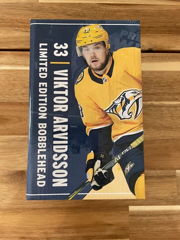 VIKTOR ARVIDSSON Limited Edition Bobblehead Nashville Predators Tennessee Cover