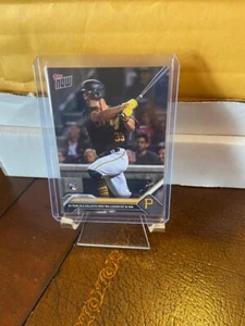 2023 TOPPS NOW DREW MAGGI COLLECTS 1ST BIG-LEAGUE HIT ROOKIE CARD RC PIRATES SP - Picture 1 of 2