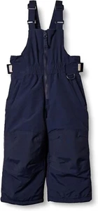 Amazon Essentials Adjustable Child's Water-Resistant Snow Bib XL 10 - Navy Blue - Picture 1 of 6
