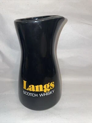 VINTAGE WADE HANDLESS JUG - LANGS SCOTCH WHISKEY WATER JUG 18.5 Cm - Image 1 of 4