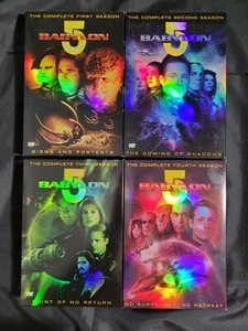 "BABYLON 5" 4 DVD Sets, Seasons 1,2,3,4 Boxed Collections, In LIKE NEW COND! - Picture 1 of 9