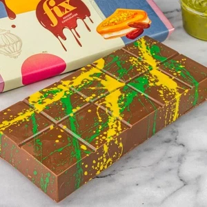 The Fix pistachio & knafeh chocolate bar (the original viral Dubai chocolate) - Picture 1 of 3