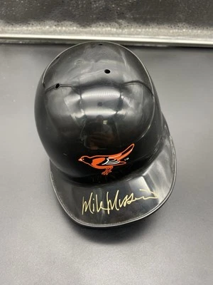 Mike Mussina Baltimore Orioles Mini Helmet Signed JSA - Image 1 of 3