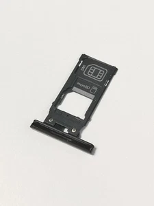 Sony Xperia XZ3 Original Sim Halter Simslot Sim Tray schwarz - Zdjęcie 1 z 1