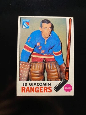 ED GIACOMIN 1969 - 70 Topps #33 纽约流浪者队 — 第 1/2 张图片