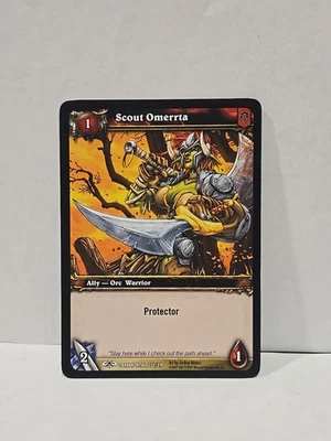 World Of Warcraft TCG Through The Dark Portal Scout Omerrta Regular Common - Image 1 of 2