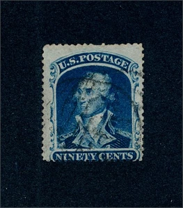 drbobstamps US Scott #39 gebraucht ? (siehe Beschreibung) mit wahrscheinlich geschmiedetem Abbruch  - Bild 1 von 2