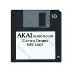 Akai S1000 / S3000 Floppy Disk Electro Drums Mpc1005