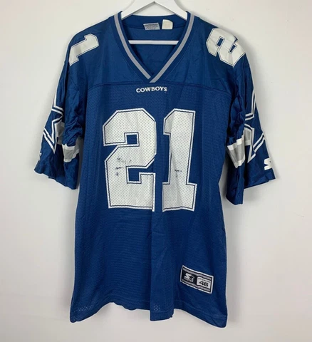 Dallas Cowboys NFL Jersey Deion Sanders #21 Vintage Starter Adult Medium M 46 Cover