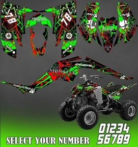 Yamaha Raptor 350 kit de gráficos 2004 2006 2009 a 2014 calcomanías pegatinas ATV UTV - Imagen 1 de 1
