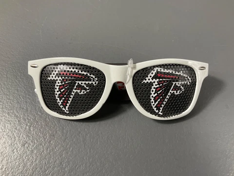 Atlanta Falcons Game Day Sunglasses Shades White Team Logo Sports NFL Football Cover
