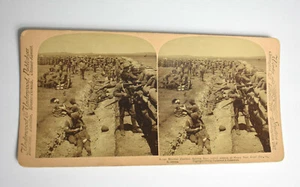 Royal Munster Füsiliers Burenkrieg Antik Underwood Stereoview Karte Vintage - Bild 1 von 6