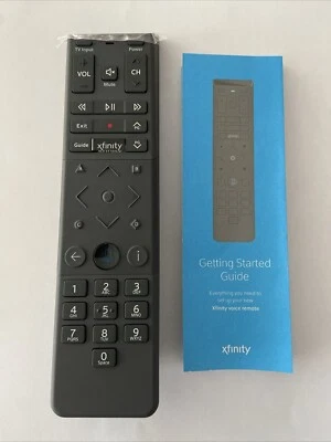 Original XR15 V2 Wedge Gray Voice Remote Control COX Comcast Xfinity Video New - Image 1 of 3