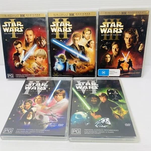 DVD de corte teatral original de Star Wars Trilogy edición limitada 1,2,3,4,6 - Imagen 1 de 15