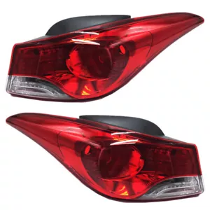 1Pair Outer Taillight Rear Light Lamp Fit for Hyundai Elantra 2011-13& - Bild 1 von 9
