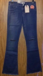 LEVI'S BOHO FLARE BLUE GIRLS JEANS SIZE 8 - Picture 1 of 4