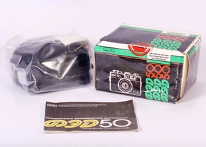 Cámara compacta fotográfica de 35 mm Fed 50 USSR funcionando nueva Lomografía COMO NUEVA - Imagen 1 de 9