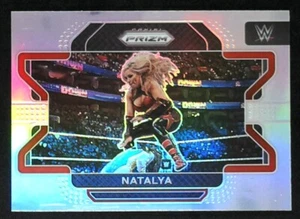 Panini Prizm WWE 2022 Natalya #28 lucha libre plateada - Imagen 1 de 2