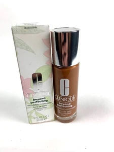 Clinique Beyond Perfecting Foundation + Concealer # 28 CLOVE - Size 1 Oz / 30mL - Picture 1 of 2