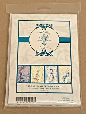 Tarjetas de felicitación Mirabilia Designs / Nora Corbett "Hadas y damas" MNC1004 Foto 1 de 2