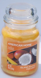 Island Mango Coconut 19oz. Jar Candle American Home by Yankee Candle - Picture 1 of 6