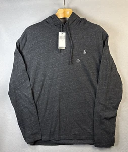 NWT Polo Ralph Lauren Hoodie Mens Size L Black Core Replen Long Sleeve Pullover - Bild 1 von 11
