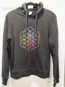 Nueva sudadera con capucha Coldplay Head Full of Dreams World Tour 2017 pequeña negra - Imagen 1 de 3