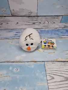 DISNEY STORE TSUM TSUM FROZEN OLAF MINI 3.5” PLUSH TOY TAGGED - Picture 1 of 8