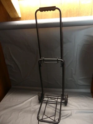 Folding Lightweight Sack Truck Industrial Hand Luggage Trolley - 3.5" Wheels - Image 1 of 4