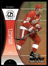 1999-00 Upper Deck MVP Stanley Cup Golden Memories Steve Yzerman #GM5 R87