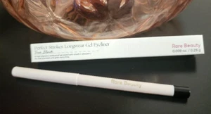 Delineador de ojos en gel de larga duración Perfect Strokes RARO BEAUTY ~ Negro verdadero 0,009 oz NUEVO EN CAJA + REGALO - Imagen 1 de 1