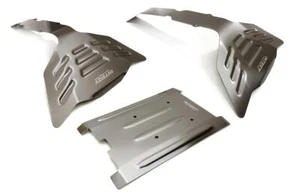 Stainless Steel (Coated) Skid Plate Kit for Traxxas 1/10 E-Revo (-2017) & Summit - Picture 1 of 1