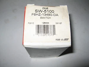 Brand New Oem Ford Motorcraft 12V Stop-Light Switch F6HZ-13480-DA SW-5100 - Picture 1 of 4