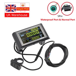 EBike Electric Scooter 24V/36V/48V/60V SW900 LCD Display Power Speed Meter Panel - Picture 1 of 17