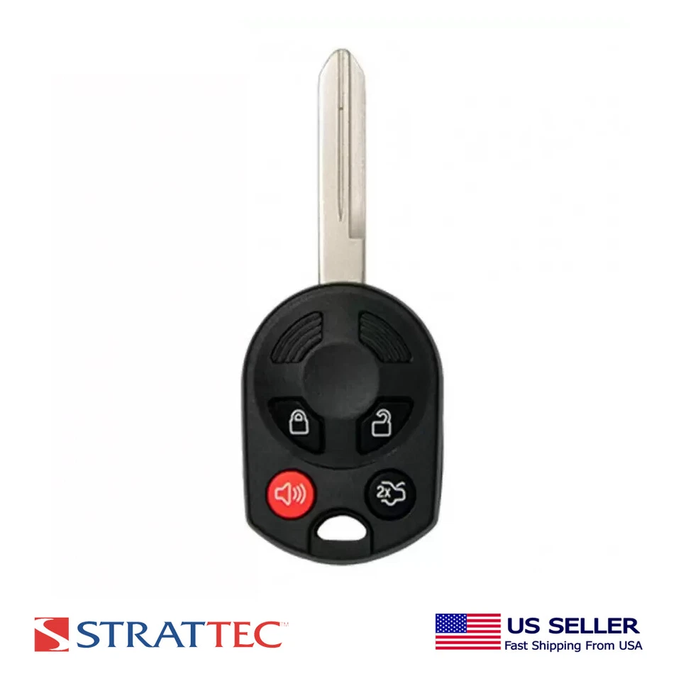 Ford Lincoln Mercury Remote Head Key Strattec 5914457 4 Button - Image 1 of 1