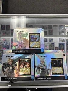 Magic The Gathering Final Fantasy Collector’s Edition Commander Deck Bundle - Picture 1 of 6